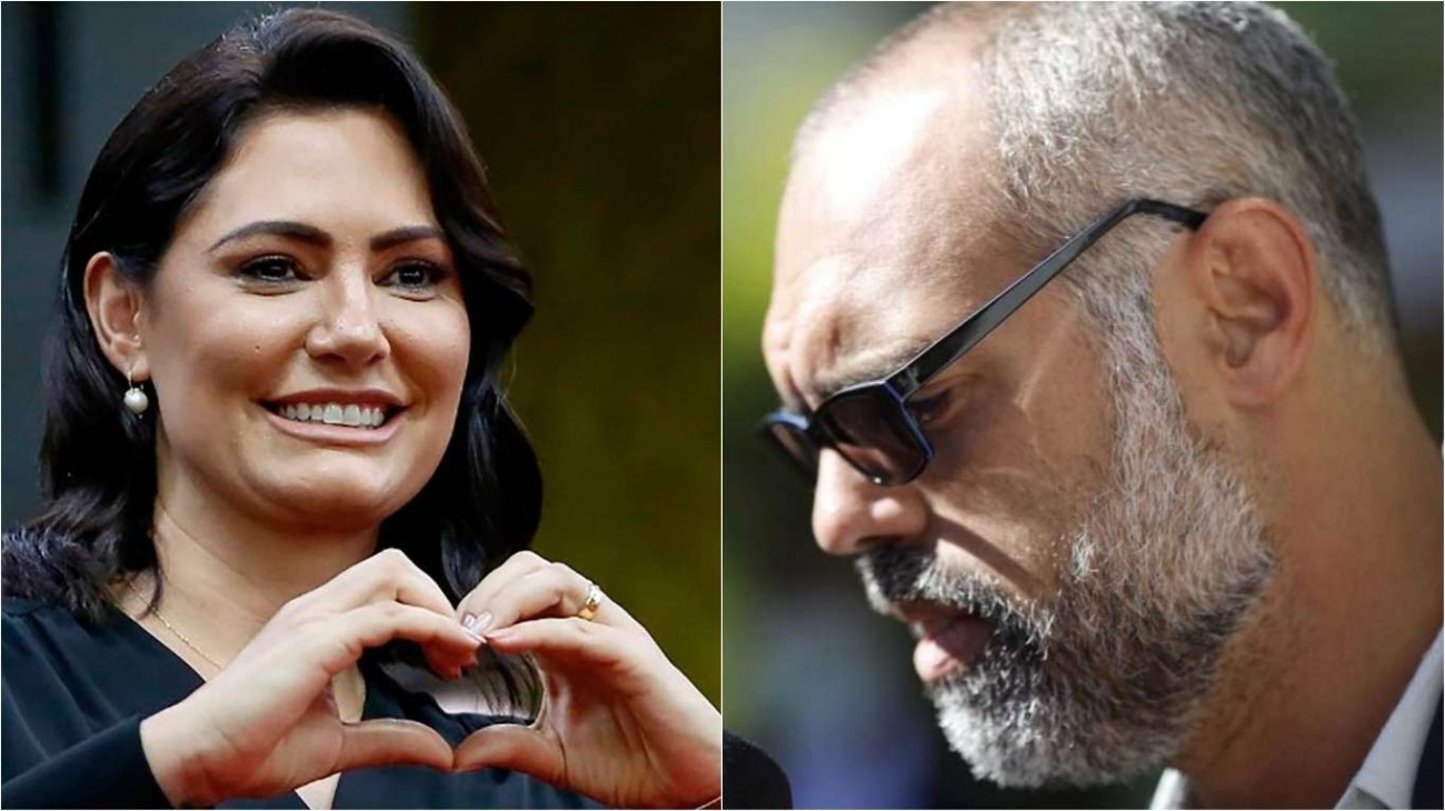 A resposta de Michelle ao jornalista Allan do Santos e o que alimenta o “racha da direita”