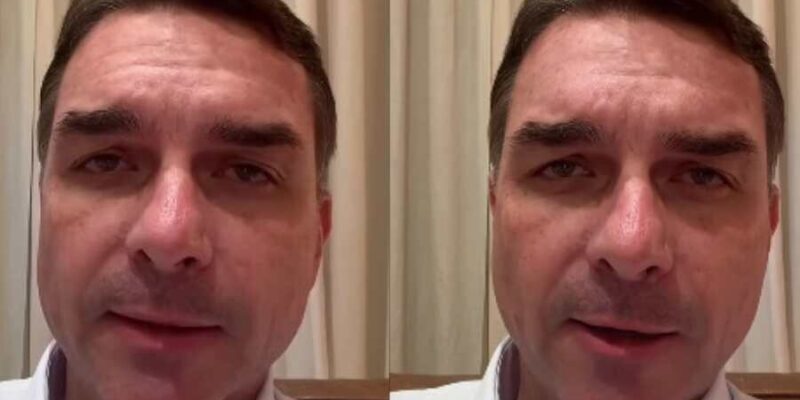 Bolsonaro se sacrificou, afirma Flávio Bolsonaro