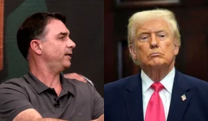 Flávio Bolsonaro revela o que deseja de Donald Trump