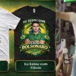 Você já tem a nova camiseta em apoio a Flávio Bolsonaro? Não perca essa oportunidade!