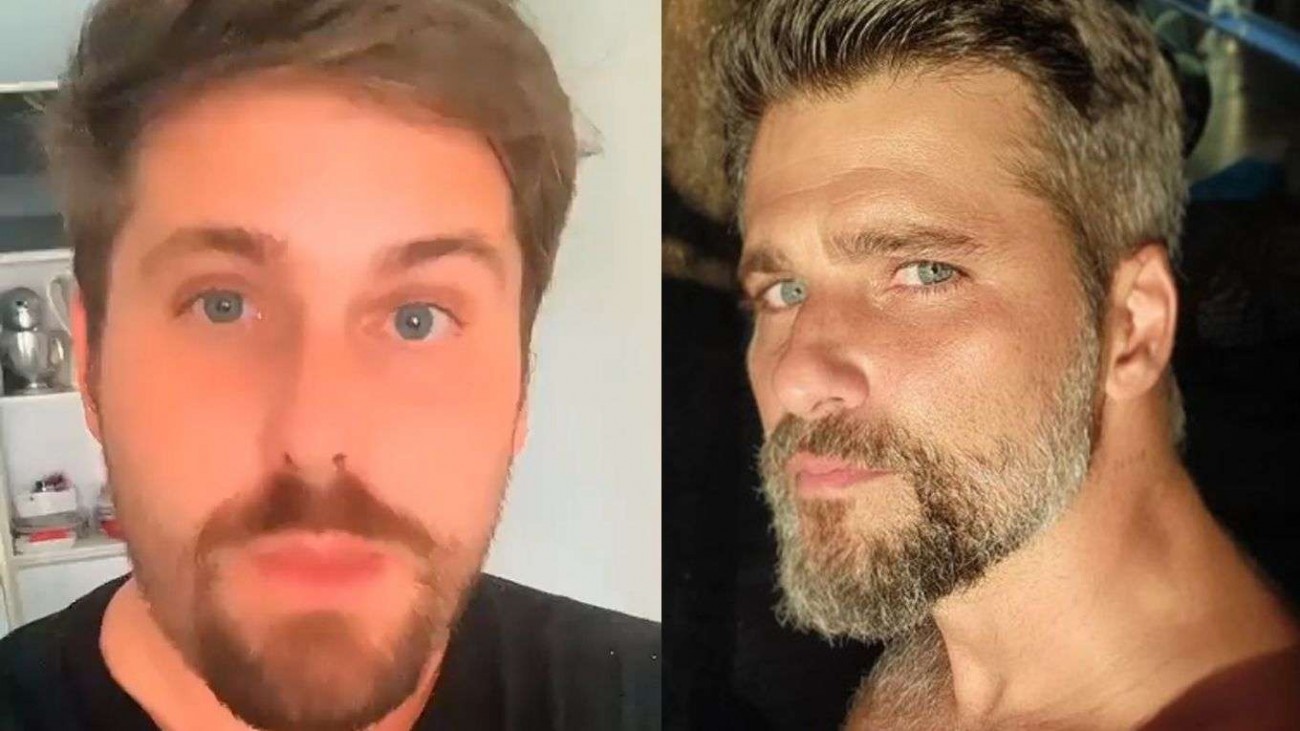 Bruno Gagliasso surta com o irmão e reclama com a mamãe (veja o vídeo)