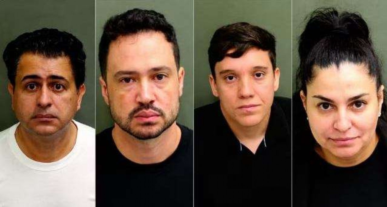 4 brasileiros são presos nos EUA aplicando golpe em esquema de fraude