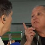 Mulher invade transmissão ao vivo de canal esquerdista e acusa repórter de divulgar fake news (veja o vídeo)