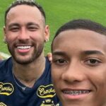 Neymar agride filho de Robinho em treino do Santos, mas algo inesperado acontece