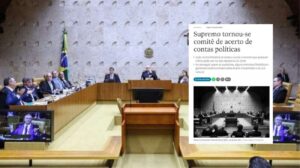 Folha ataca o STF, denuncia estado de exceção e cita Zema e Malafaia como exemplos