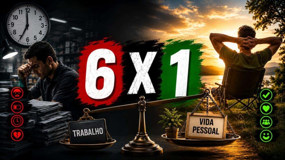 O Brasil discute o fim da escala 6×1… mas ignora quem vai pagar a conta (veja o vídeo)