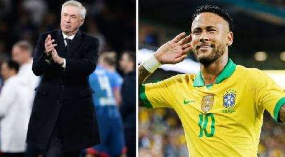 A genialidade de Ancelotti na convocação de Neymar