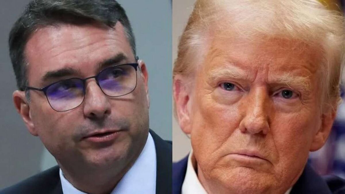 Para o terror de Lula, Flávio Bolsonaro terá reunião com Donald Trump na Casa Branca