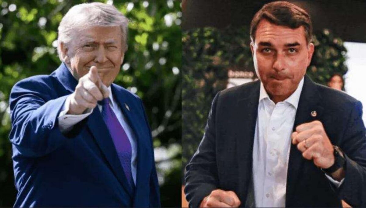 Encontro com Trump vai mostrar a diferença entre a diplomacia isolacionista de Lula e a estratégia de Flávio em prol do país