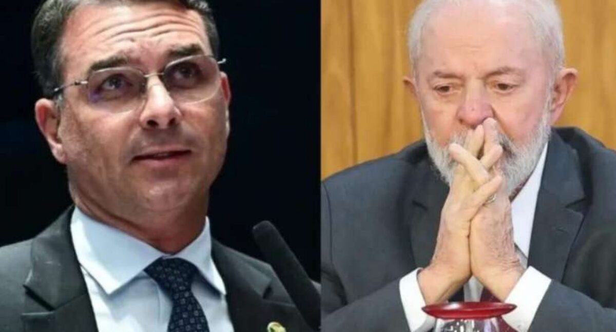 Para terror da esquerda, Flávio se levanta e aparece numericamente na frente de Lula em nova pesquisa