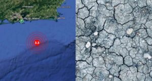 Tremor de terra no litoral do Rio de Janeiro