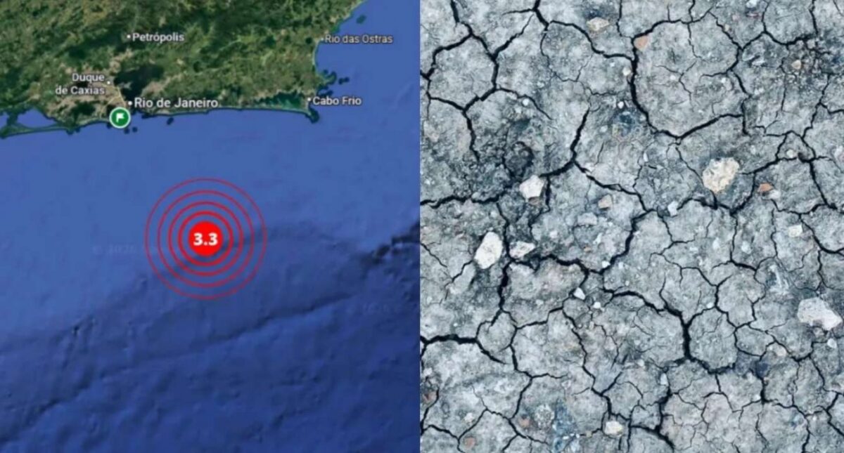 Tremor de terra no litoral do Rio de Janeiro