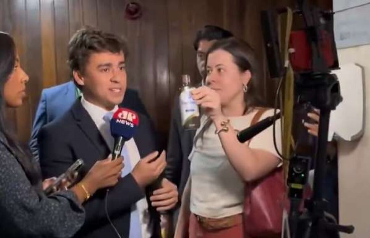 URGENTE: Treta no Congresso! Sâmia invade entrevista de Nikolas