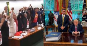 Primeira pesquisa após aprovação do fim da escala 6×1 e do encontro de Flávio e Trump
