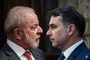 Divulgada a primeira pesquisa após encontro entre Flávio e Trump