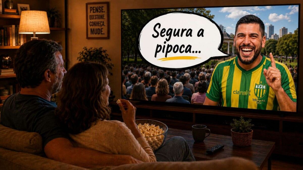 O fenômeno Rony Gabriel: o homem da pipoca que explica política para todos (veja o vídeo)