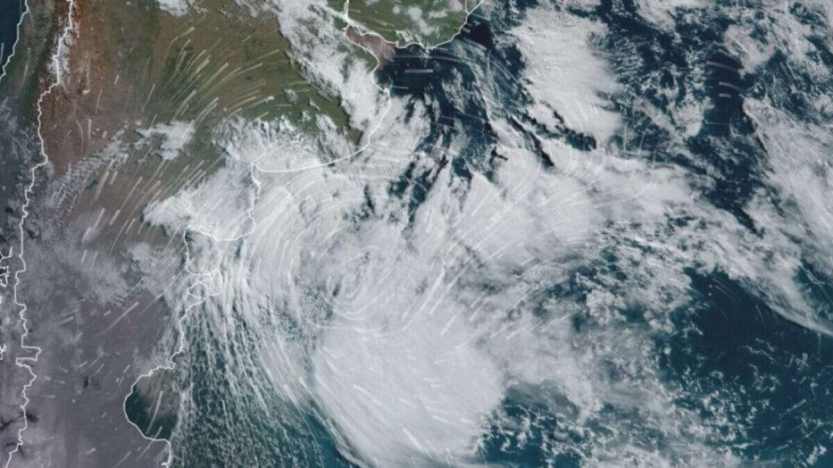 Ciclone extratropical atinge o Sul hoje!