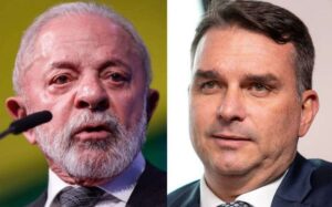 Flávio apresenta queixa-crime contra Lula: ameaça e incitação ao crime