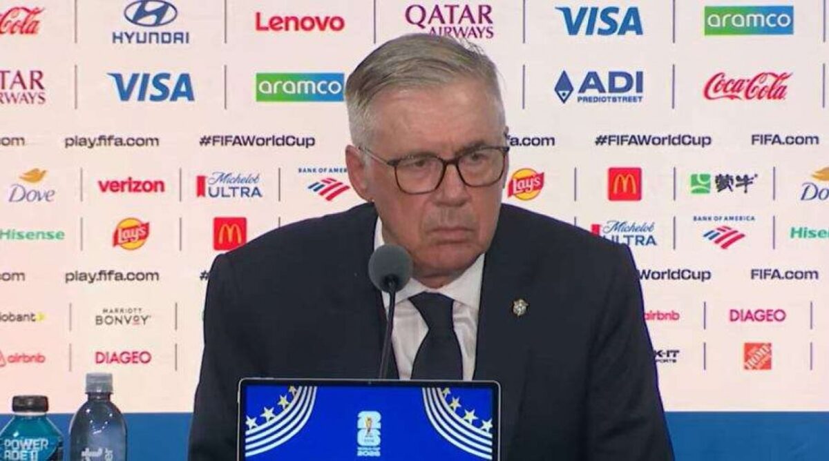 Depois do empate na estreia, um recado para Carlo Ancelotti (veja o vídeo)