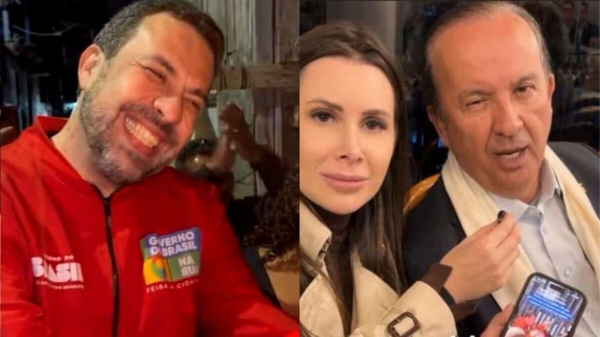 Boulos tenta provocar baderna em SC e é duramente repreendido pelo governador (veja o vídeo)