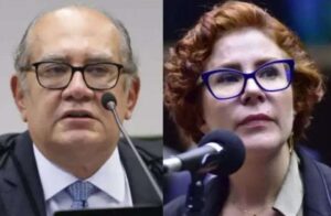 Gilmar entra na briga contra Zambelli e STF deve sofrer nova derrota internacional