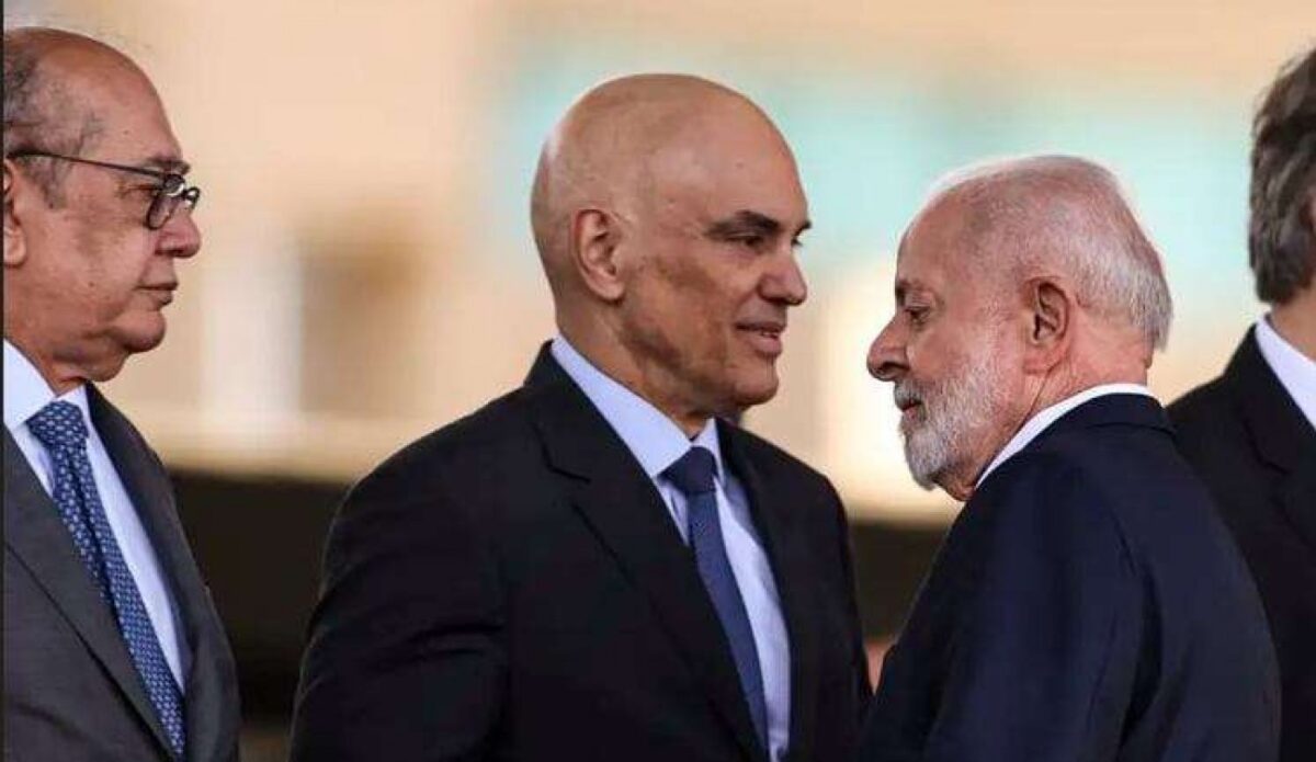 O encontro entre Gilmar e Lula