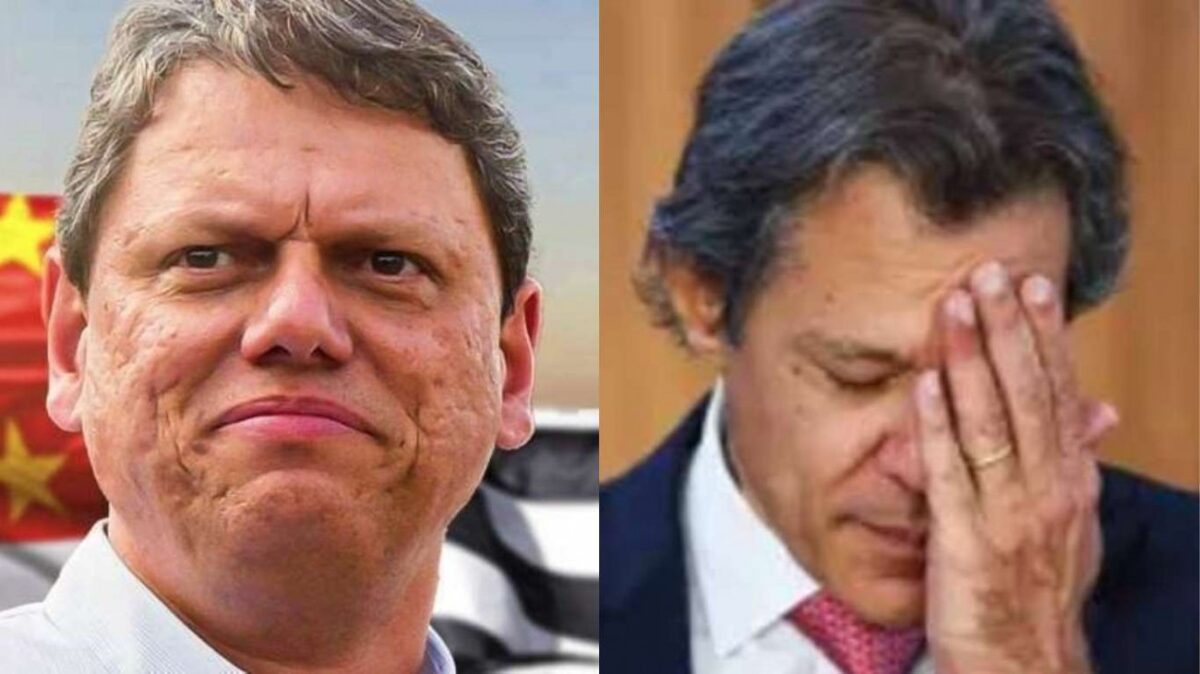 Pesquisa divulgada neste domingo mostra a realidade da disputa entre Tarcísio e Haddad