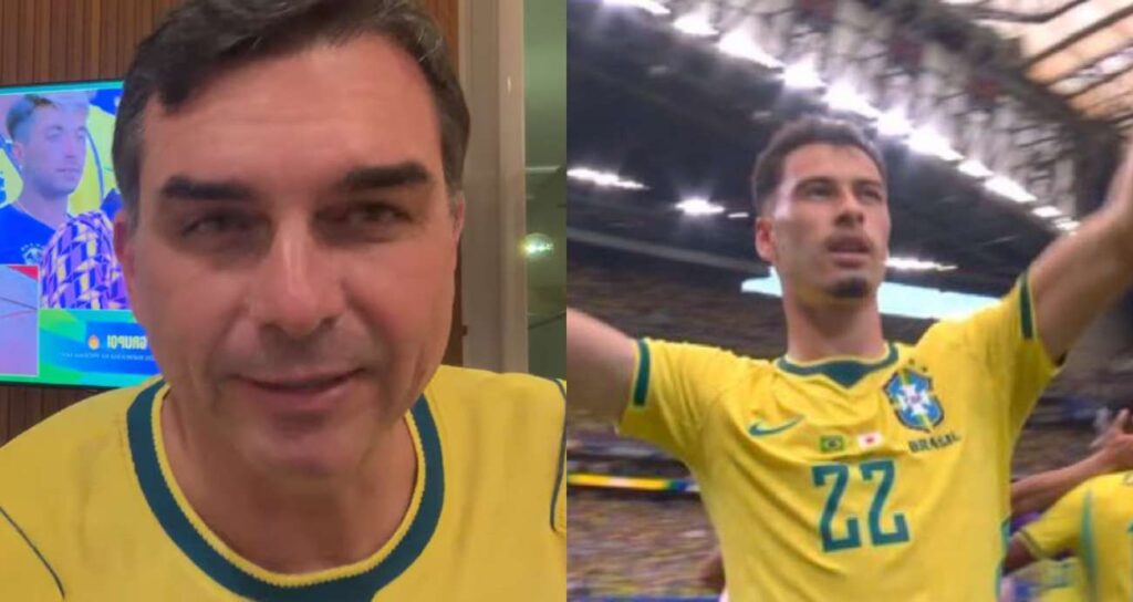 Camisa 22 salva o Brasil e Flávio não perde a oportunidade (veja o vídeo)