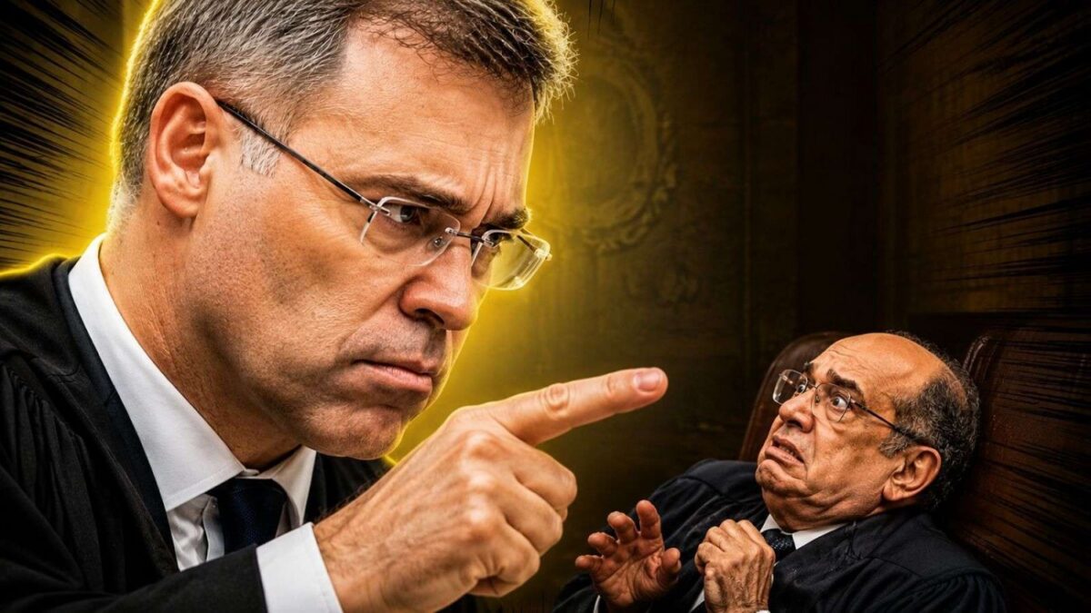 Destemido e cheio de razão Mendonça encara novamente Gilmar