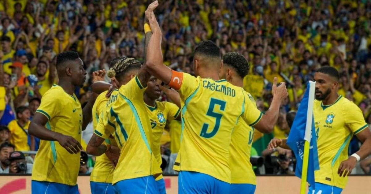 A escalação da Seleção Brasileira para a sua 2ª decisão nesta Copa do Mundo