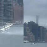 Avião tenta fazer pouso de emergência e acaba capotando (veja o vídeo)