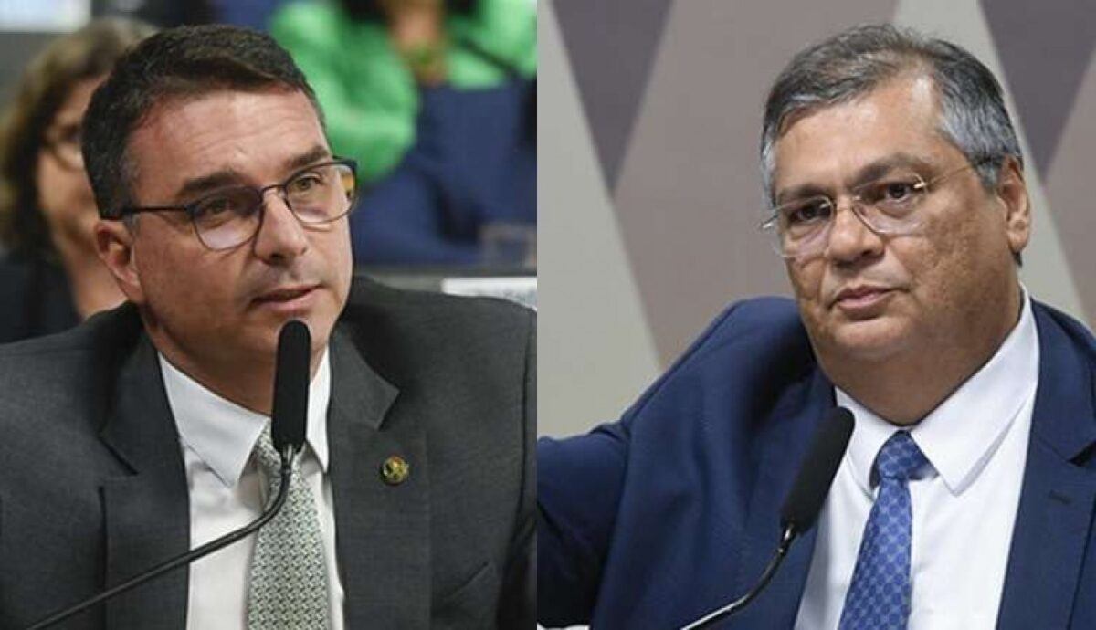 Flávio Bolsonaro vai pra cima de Dino
