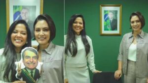Pivô da briga entre Michelle e Flávio inesperadamente assume como deputada na Câmara