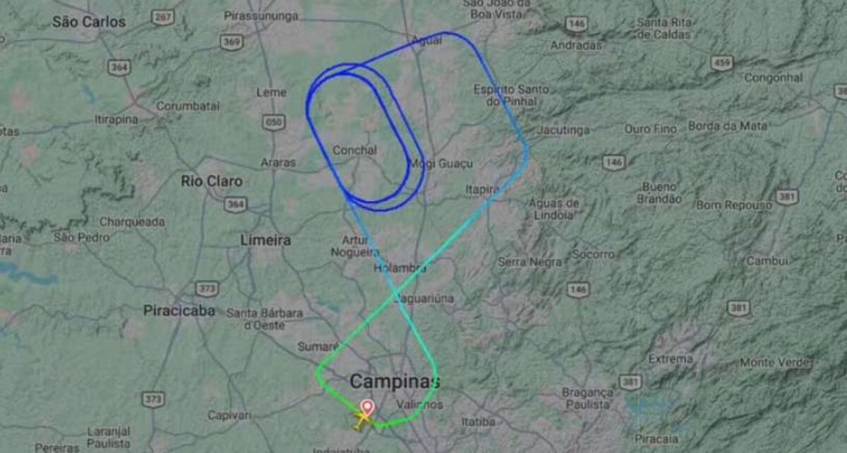 Em pleno voo, avião declara emergência e retorna a Aeroporto