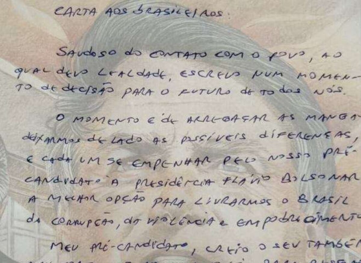 Carta de Bolsonaro revela o inimigo oculto