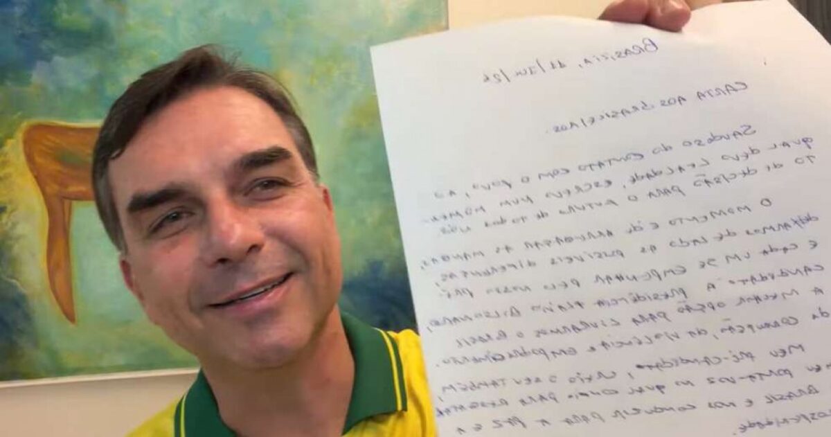 URGENTE: Moraes dá 48h a Flávio