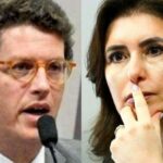 Cara de pau, Simone tenta se passar por cidadã paulista e Salles não perdoa (veja o vídeo)