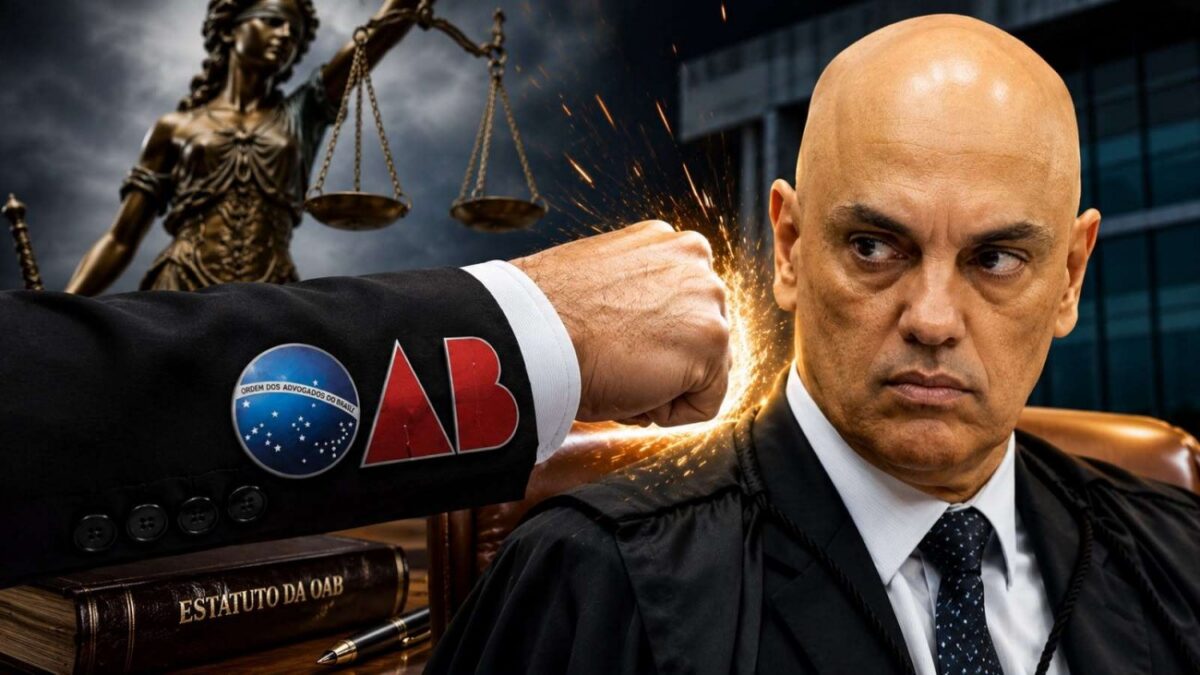 AO VIVO: OAB parte pra cima de Moraes (veja o vídeo)