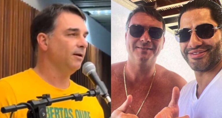 Em poucas palavras, Flávio destrói narrativas sobre suposta foto ao lado de Sicário