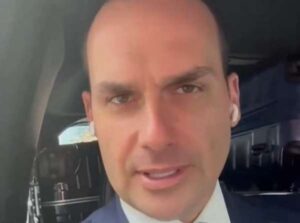 Eduardo Bolsonaro se revolta e chama Kim Kataguiri pra porrada (veja o vídeo)